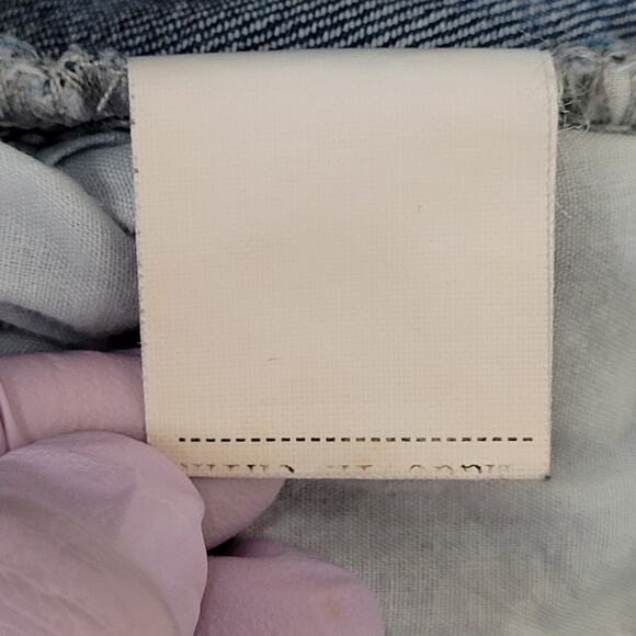 Vintage Y2K Flared Jeans Womens 3/4 28x32 Blue - Picture 9 of 16